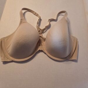 Body By Victoria Racerback Bra Size 38D Beige Y2k